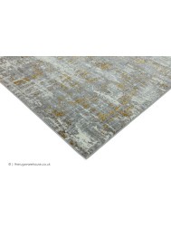 Orion Abstract Yellow Rug - Thumbnail - 5