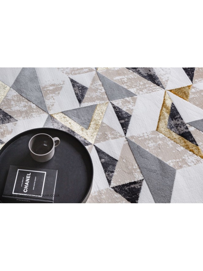 Orion Flag Grey Rug - 2