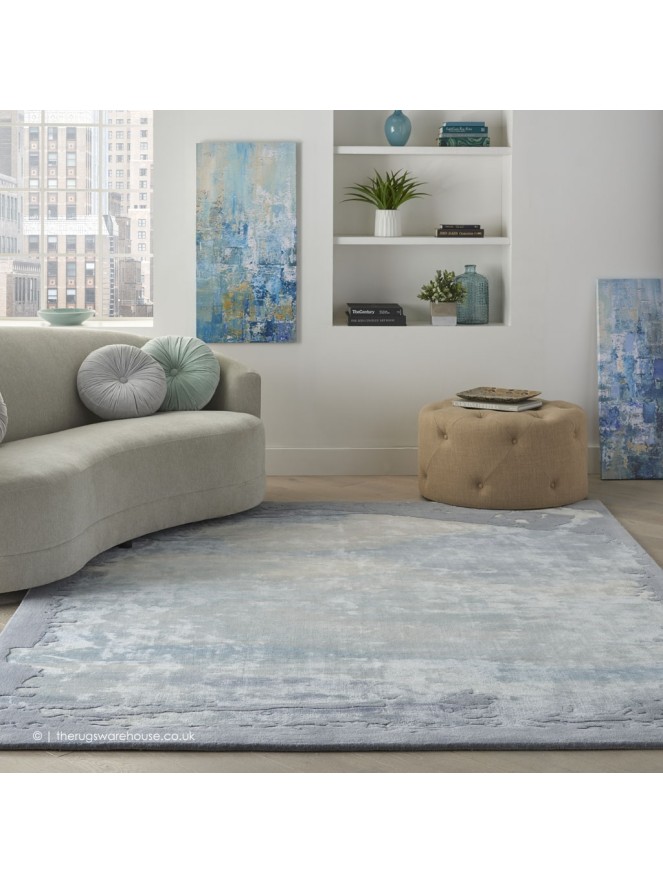 Prismatic Seafoam Silver Rug - 2