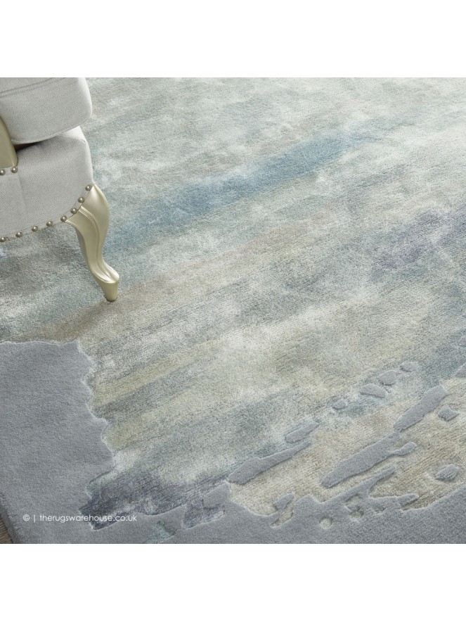 Prismatic Seafoam Silver Rug - 5