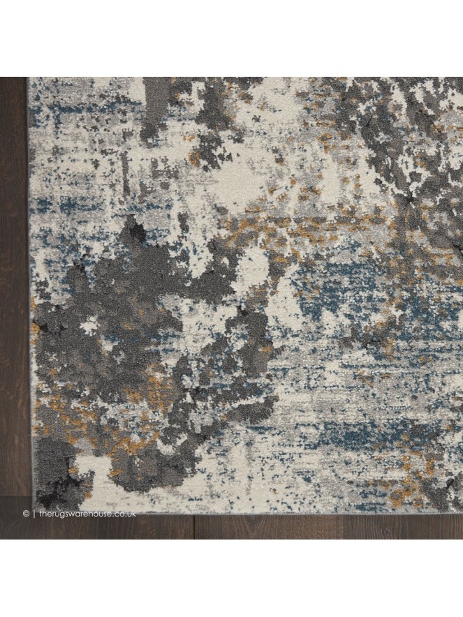 Manas Grey Multi Rug - 3