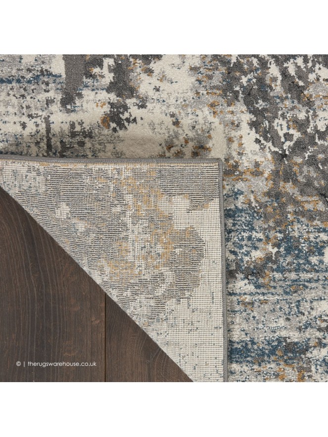 Manas Grey Multi Rug - 7