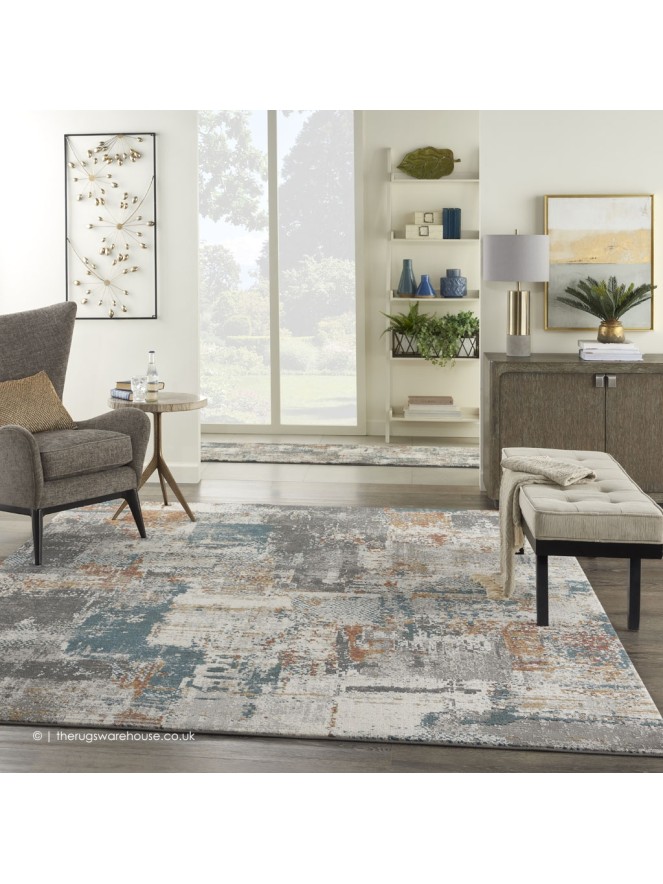 Osh Grey Multi Rug - 2