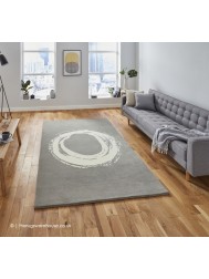 Saser Grey Rug - Thumbnail - 2