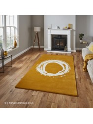 Saser Ochre Rug - Thumbnail - 2