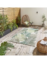 Miami Green Beige Rug - Thumbnail - 4