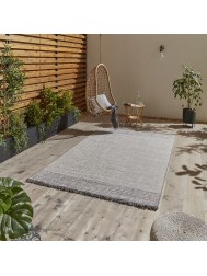 Tweed Outdoor Silver Rug - Thumbnail - 2