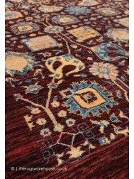 Aramis Red Rug - Thumbnail - 8