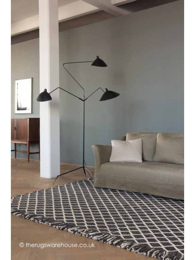 Brittany Charcoal Rug - 2