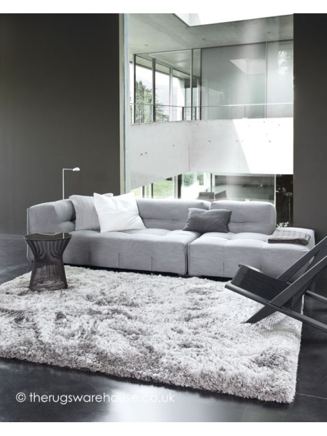 Adore Pure Silver Rug - 2