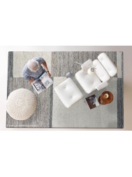 Lagos Geo Grey Rug - Thumbnail - 2