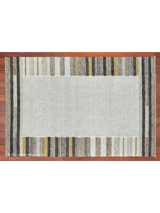 Lagos Border Gold Mix Rug - 6