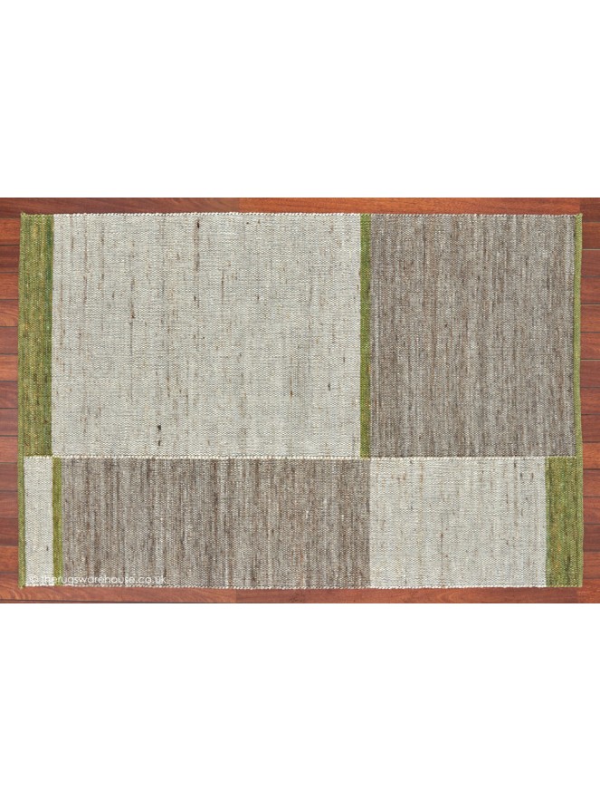 Lagos Geo Green Rug - 6