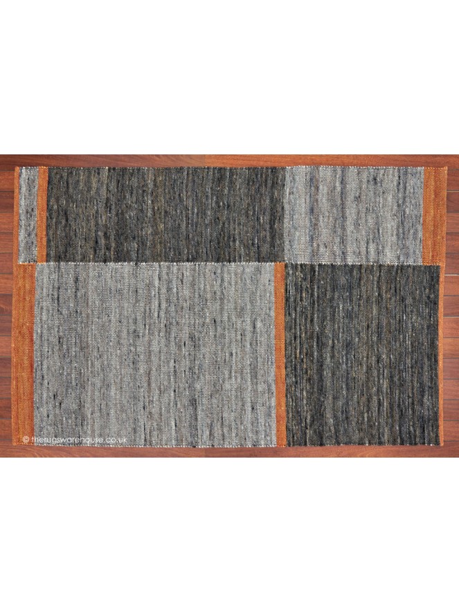 Lagos Geo Orange Rug - 6