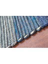 Tiko Stripes Blue Rug - Thumbnail - 3