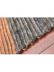 Tiko Stripes Orange Rug - Thumbnail - 3