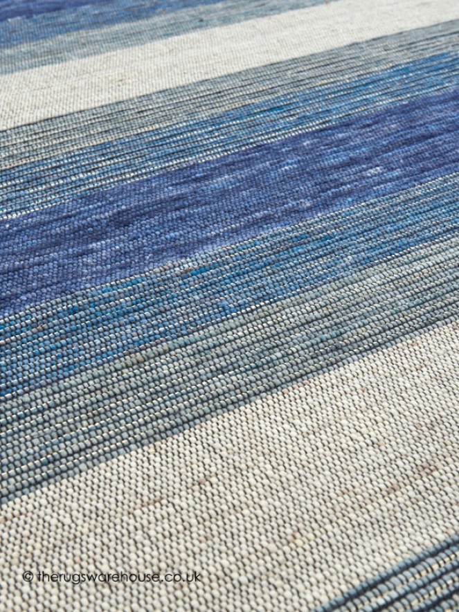 Tiko Stripes Blue Rug - 5