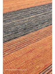 Tiko Stripes Orange Rug - Thumbnail - 5