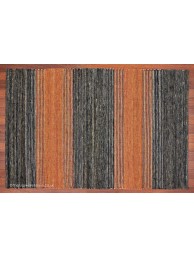 Tiko Stripes Orange Rug - Thumbnail - 6