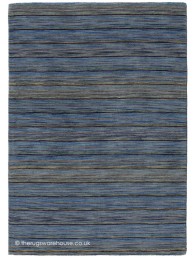 Altea Mini Stripes Blue Rug - Thumbnail - 4