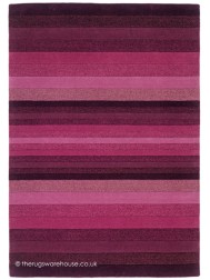 Altea Wide Stripes Purple Rug - Thumbnail - 4