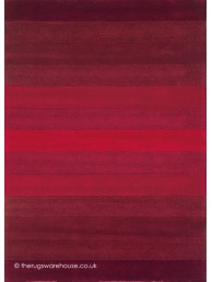Altea Wide Stripes Red Rug - Thumbnail - 4