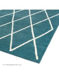 Albany Geo Teal Rug - Thumbnail - 4