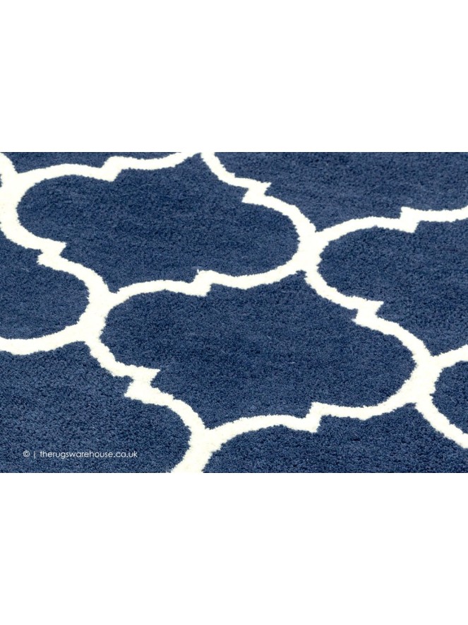 Albany Ogee Blue Rug - 4