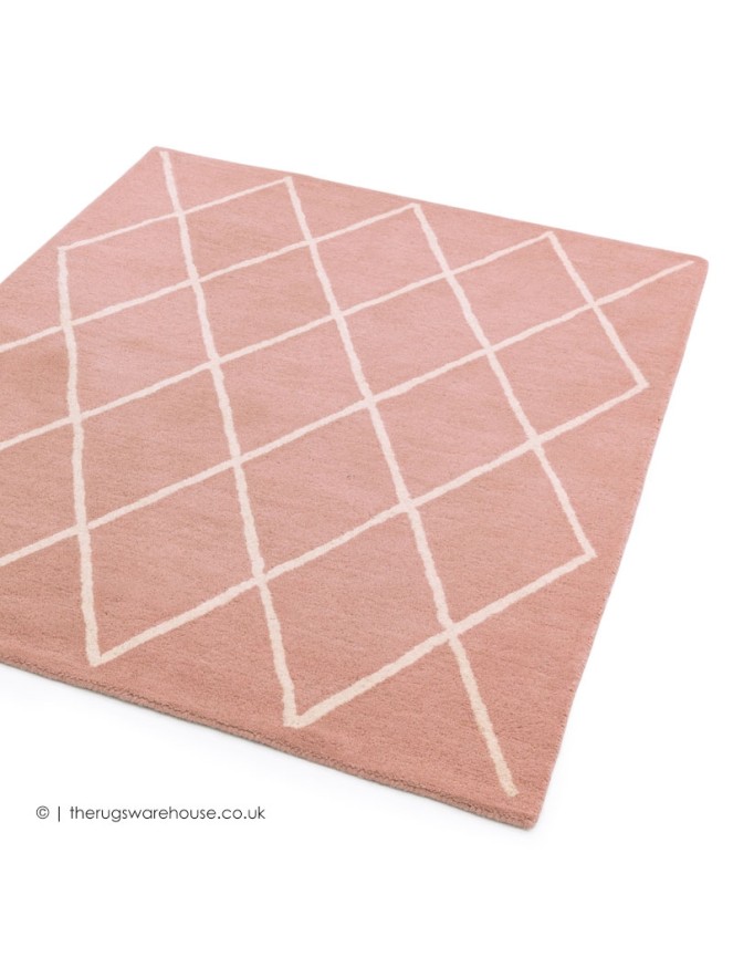 Albany Geo Pink Rug - 5