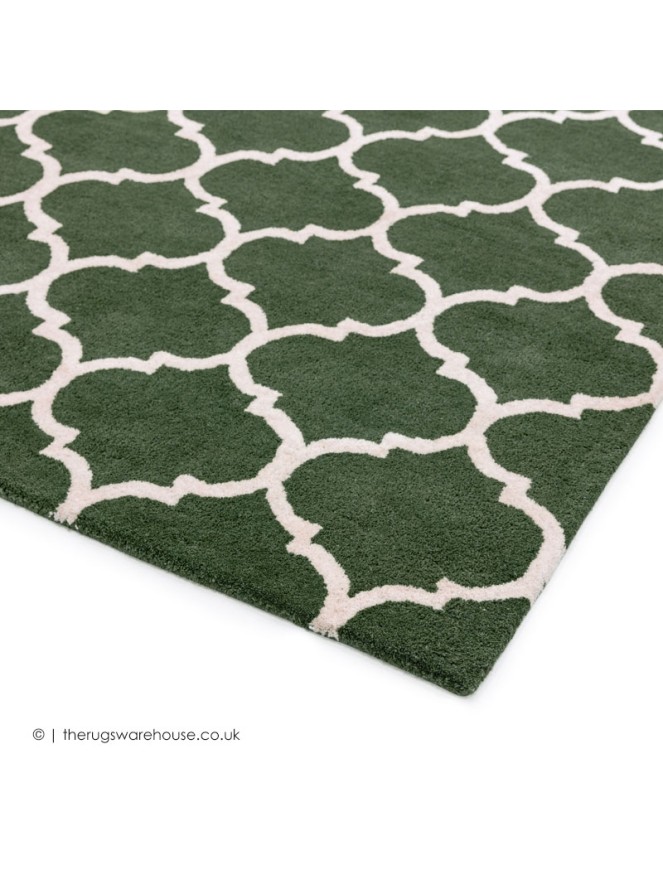 Albany Ogee Green Rug - 4