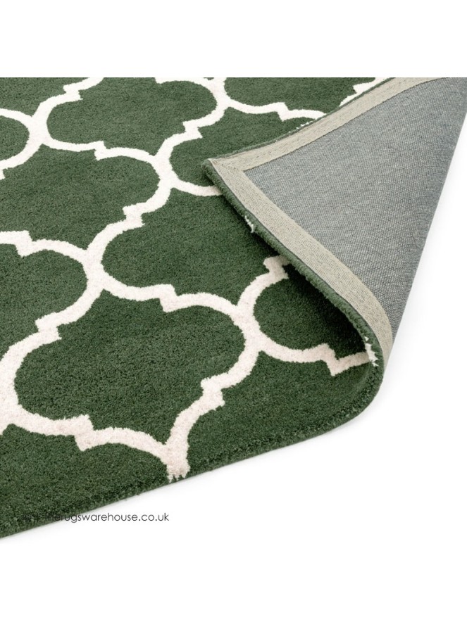 Albany Ogee Green Rug - 5