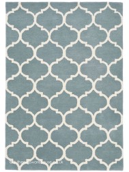 Albany Ogee Duck Egg Rug - Thumbnail - 6