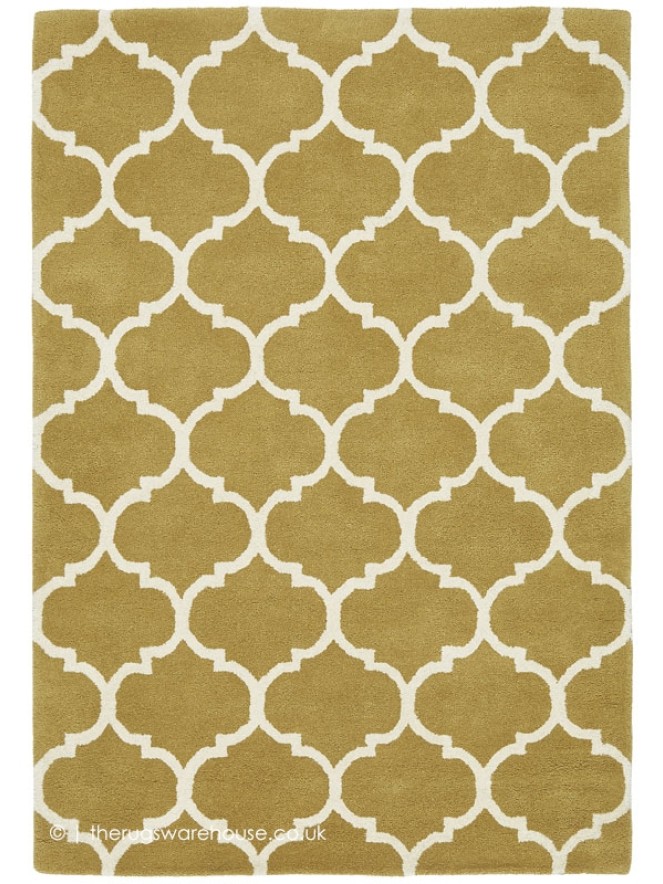 Albany Ogee Ochre Rug - 7