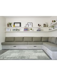 Amalfi Grey Rug - Thumbnail - 2