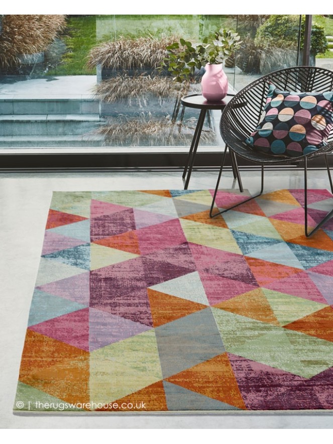 Amelie Harlequin Rug - 2