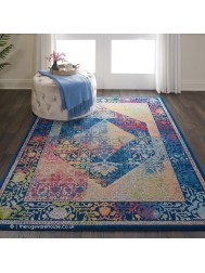 Ankara Blue Multi Rug - Thumbnail - 2