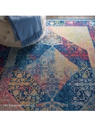 Ankara Blue Multi Rug - Thumbnail - 3