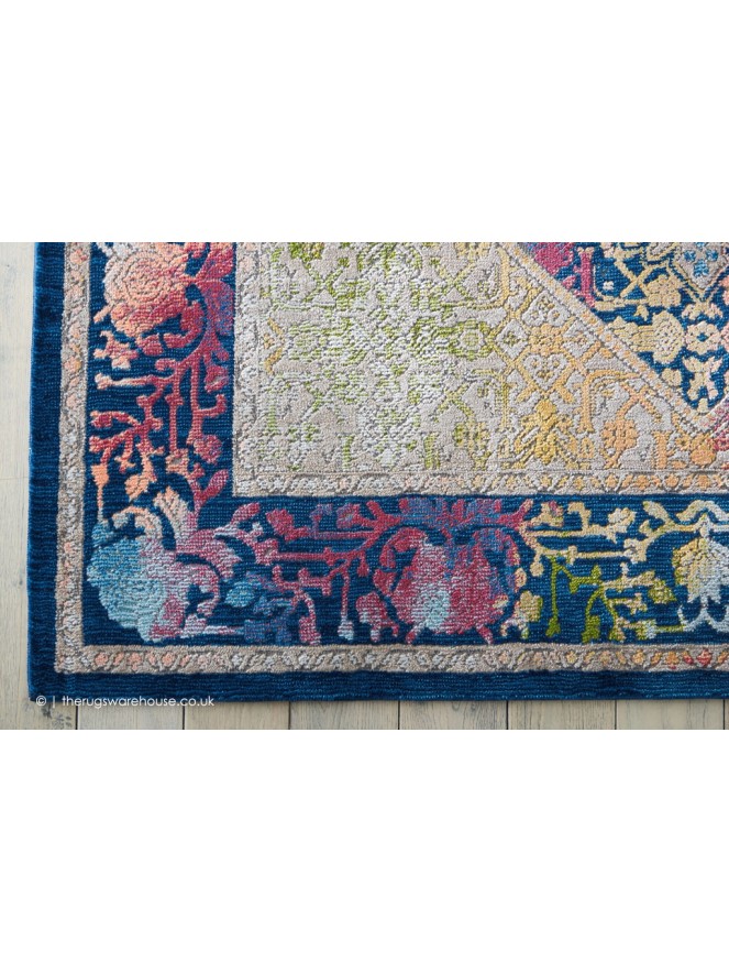 Ankara Blue Multi Rug - 7