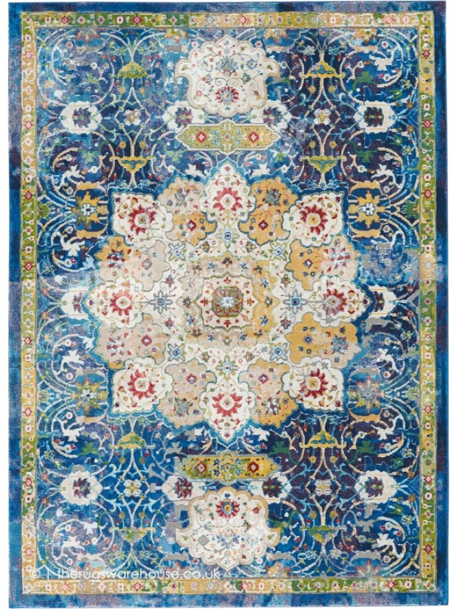 Ankara Blue Rug - 9