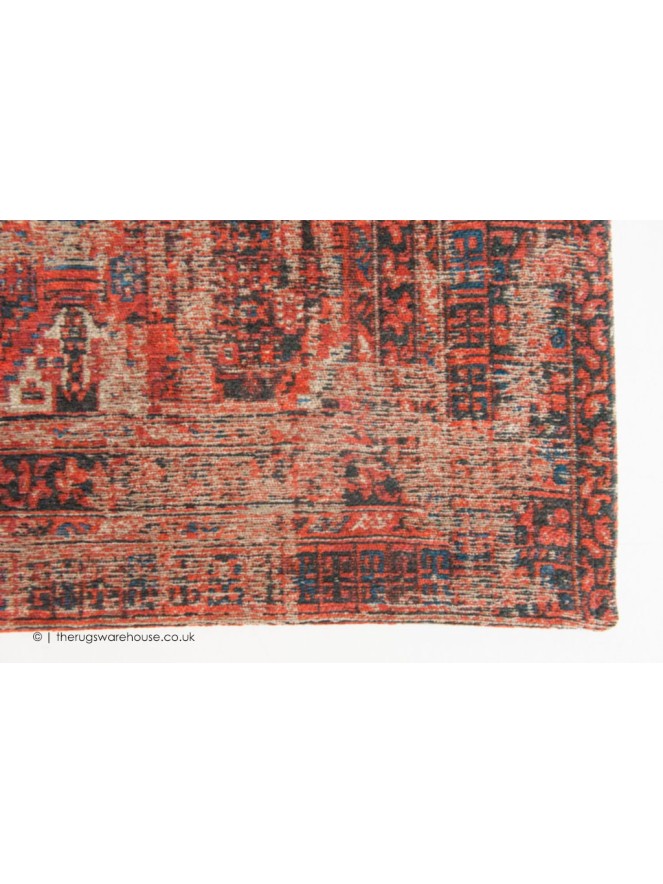 Agha Old Red Rug - 5
