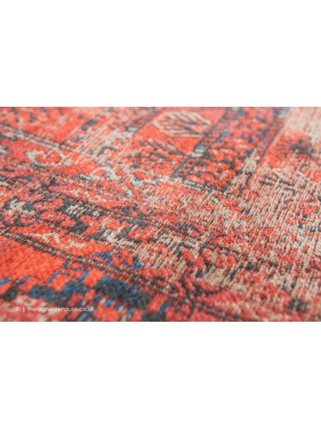 Agha Old Red Rug - 7