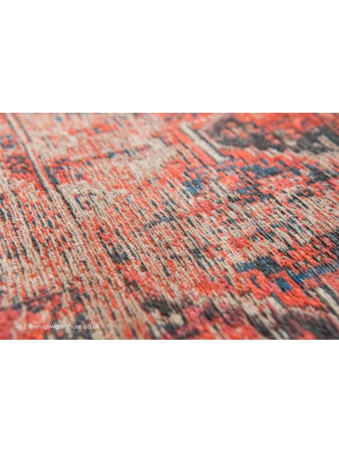 Agha Old Red Rug - 8