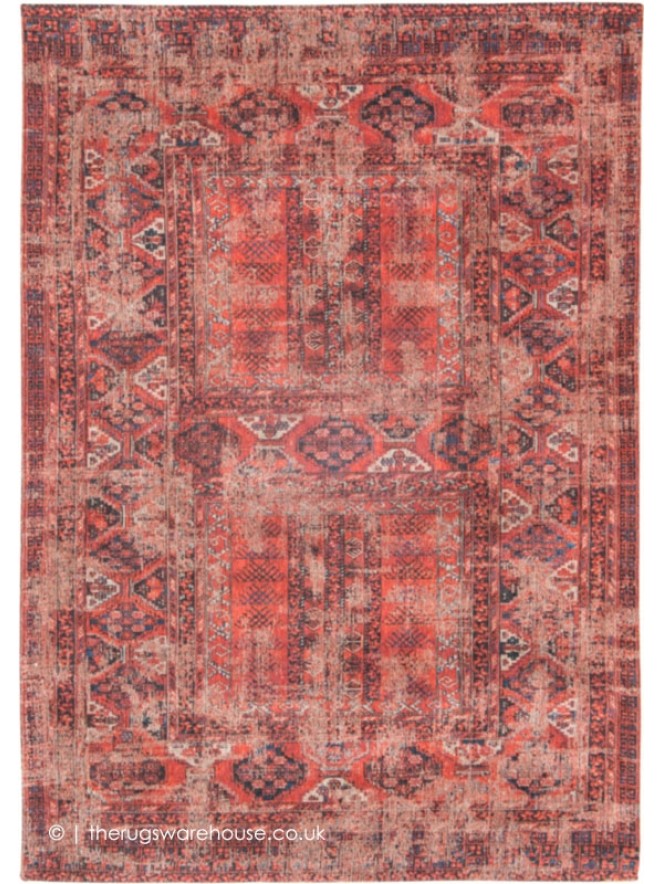 Agha Old Red Rug - 9