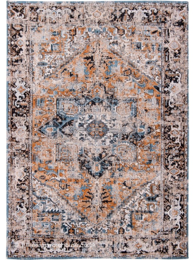 Seray Orange Rug - 11