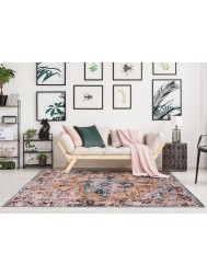 Seray Orange Rug - Thumbnail - 2