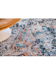 Seray Orange Rug - Thumbnail - 9