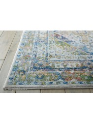 Ankara Blue Green Rug - Thumbnail - 5