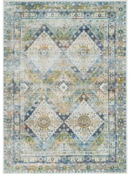 Ankara Blue Green Rug - Thumbnail - 9