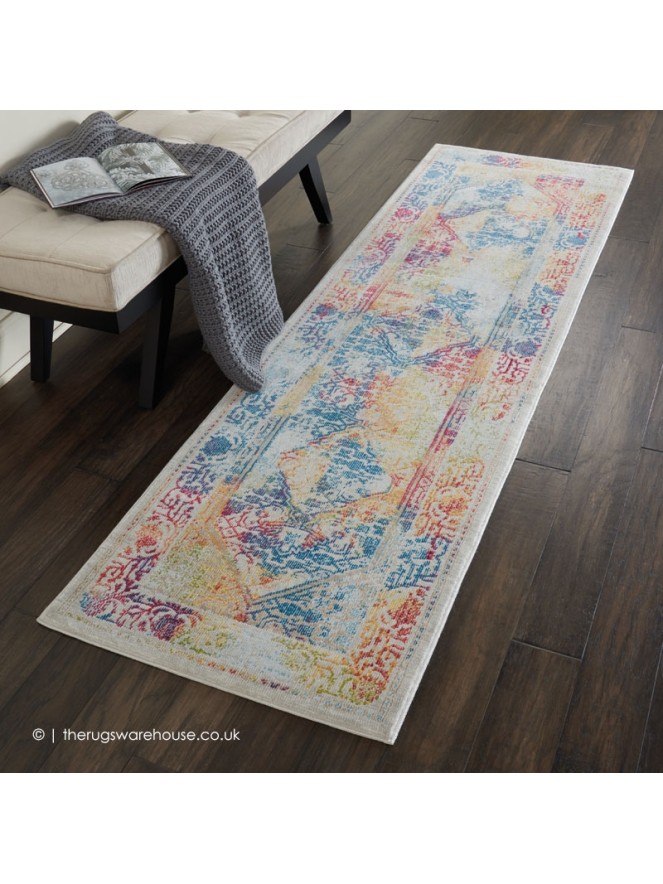 Ankara Ivory Multi Runner - 2