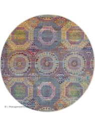 Ankara Global Multi Circle Rug - Thumbnail - 4